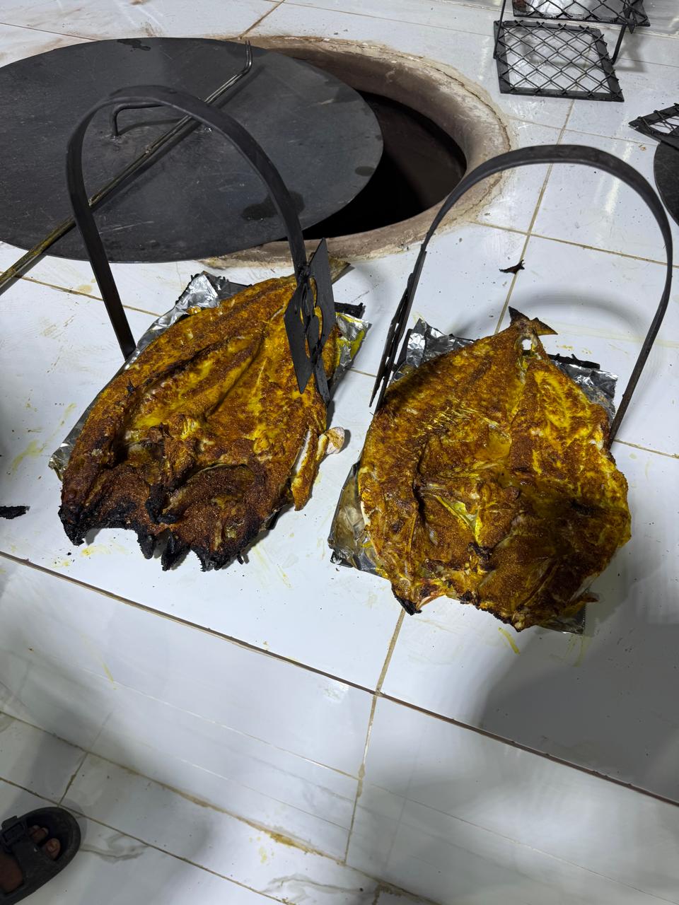 Tandoor grilled fish